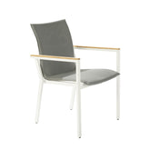 Naterial Lagos Dining Armchair Grey